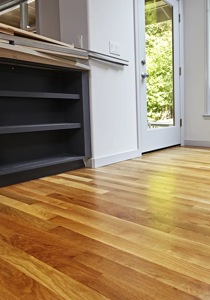 Keep your hardwood floors looking like new without replacing them. Our refinishing service restores the original shine and texture, providing a practical solution for those who want to renovate without extensive remodeling.